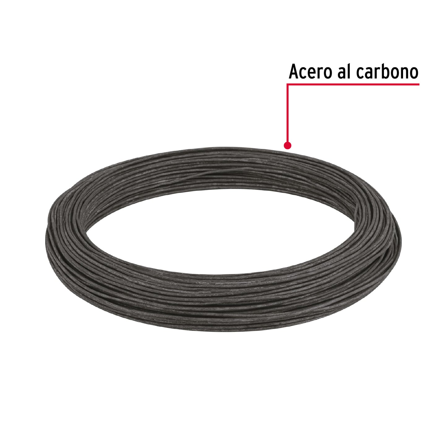 Kilo de alambre recocido calibre 15 en rollo de 1Kg, Fiero
