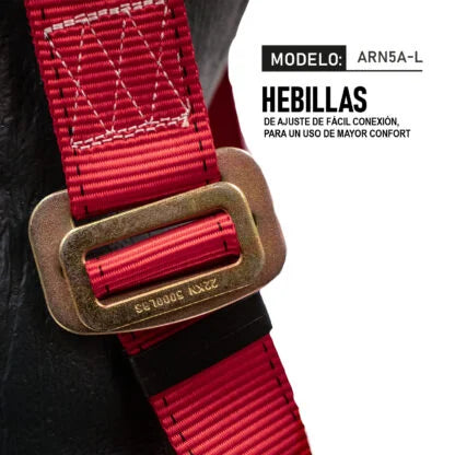 ARN-5A-L Arnés anticaídas con cinco anillos marca LICA