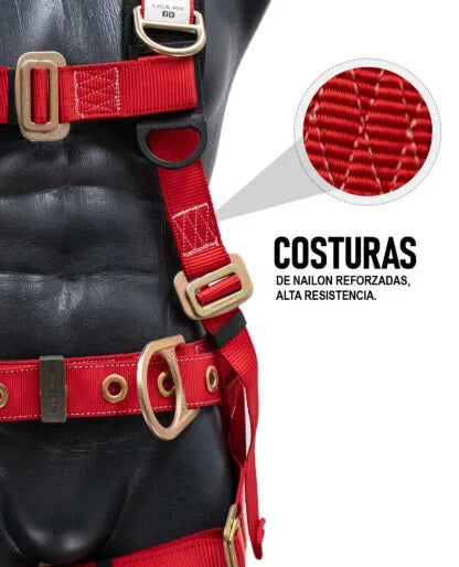 ARN-5A-L Arnés anticaídas con cinco anillos marca LICA