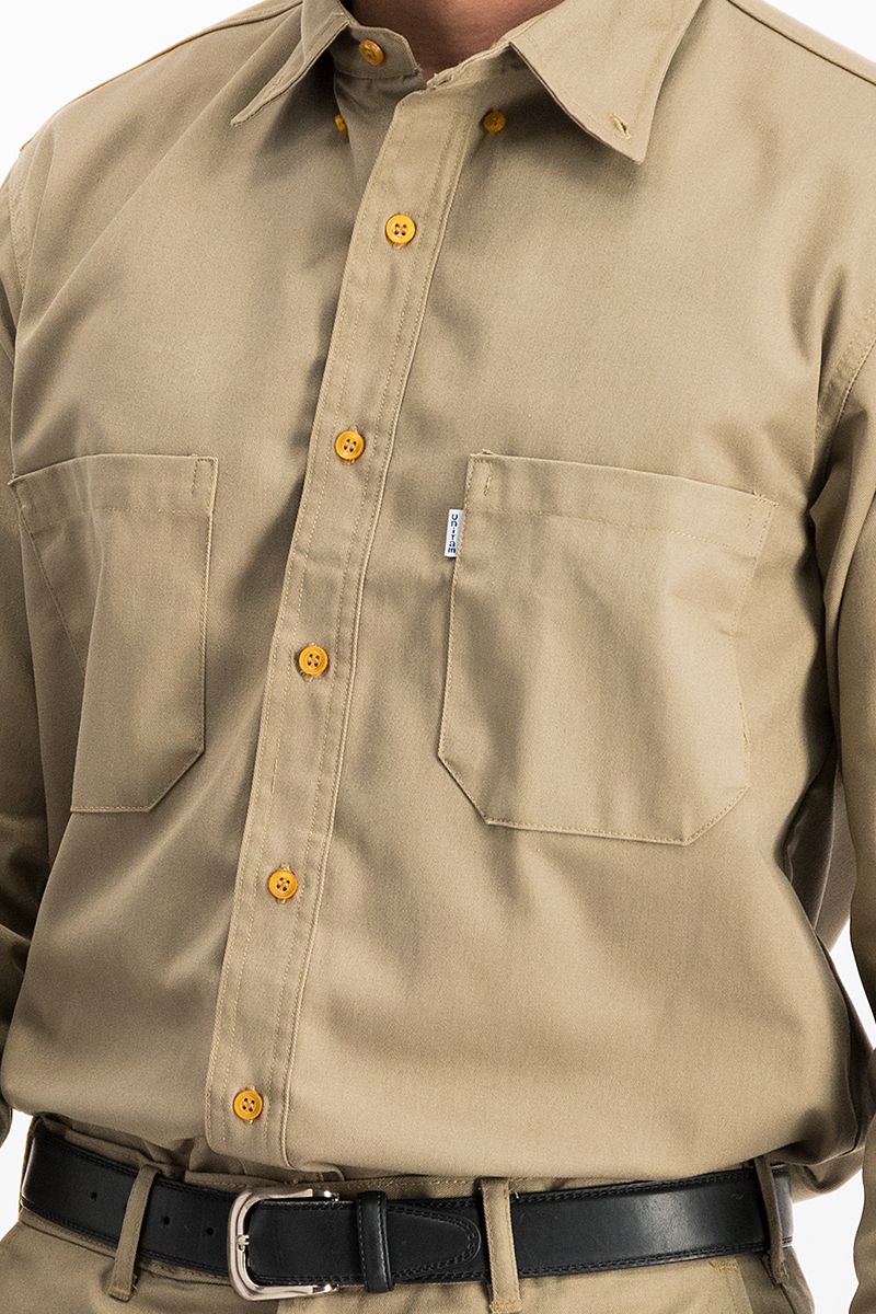 CAMISA GABARDINA 65%/35% Pol./Alg.