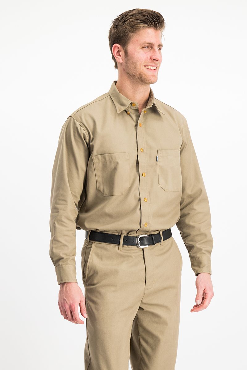 CAMISA GABARDINA 65%/35% Pol./Alg.