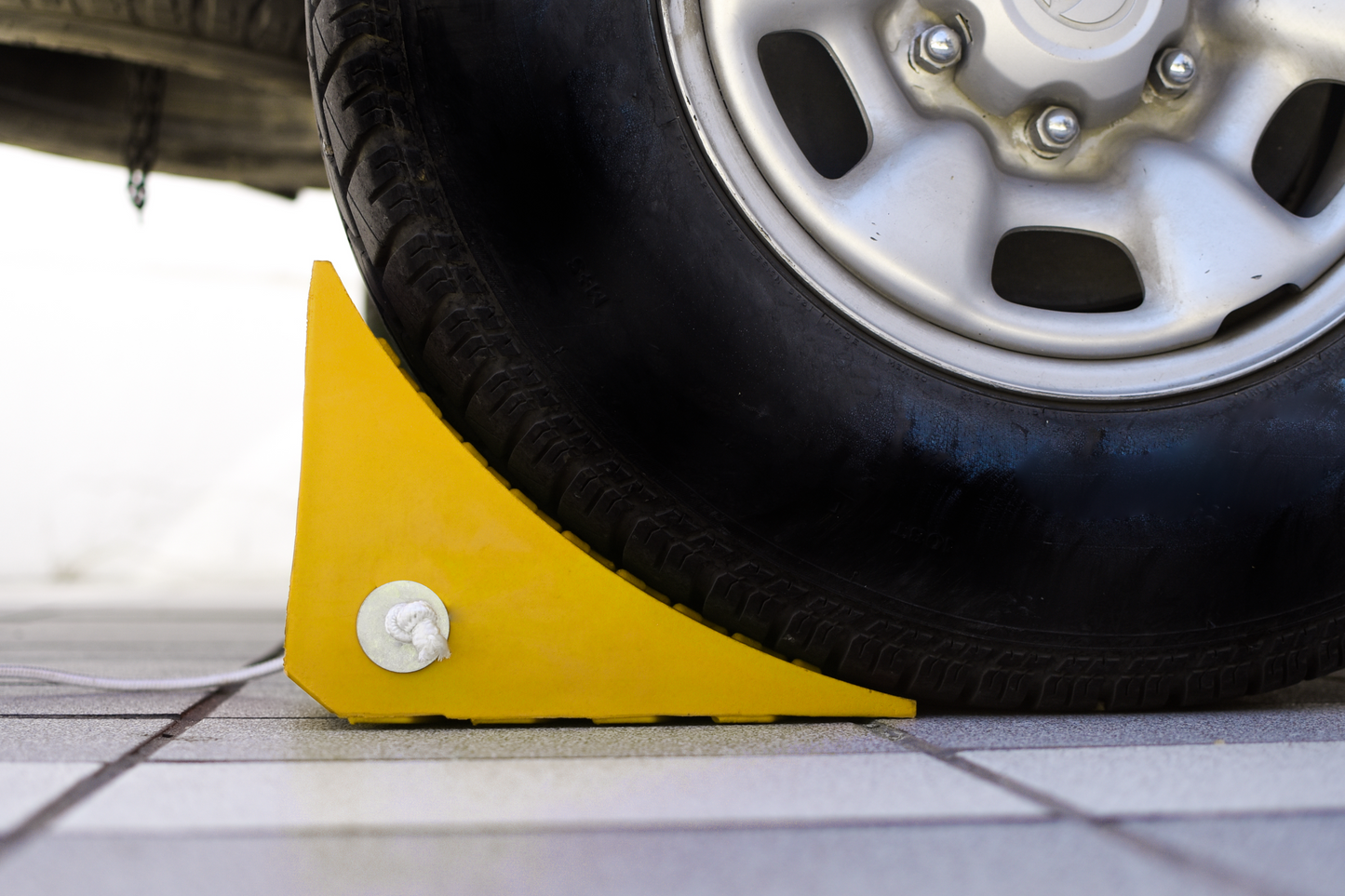 Calza, TOPE Cuña Para Llanta Freno Coche Poliuretano