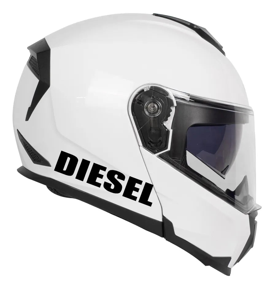 Calcomanía Vinil Diesel Letras Tapa Combustible Sticker