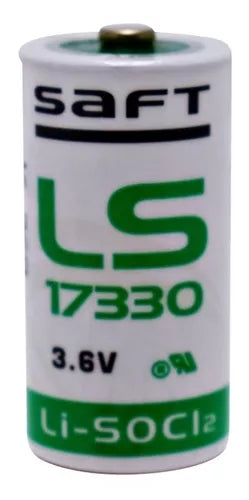 BATERIA LS 17330 marca Saft 3.6 volts 2.1ampers litio 1 pieza 2/3a