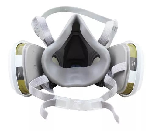 Respirador 6200 Mascarilla Media Filtros 3m