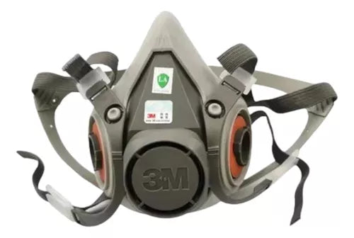 Respirador 6200 Mascarilla Media Filtros 3m