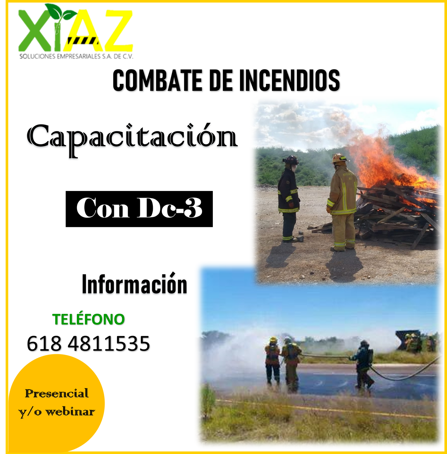 COMBATE DE INCENDIOS