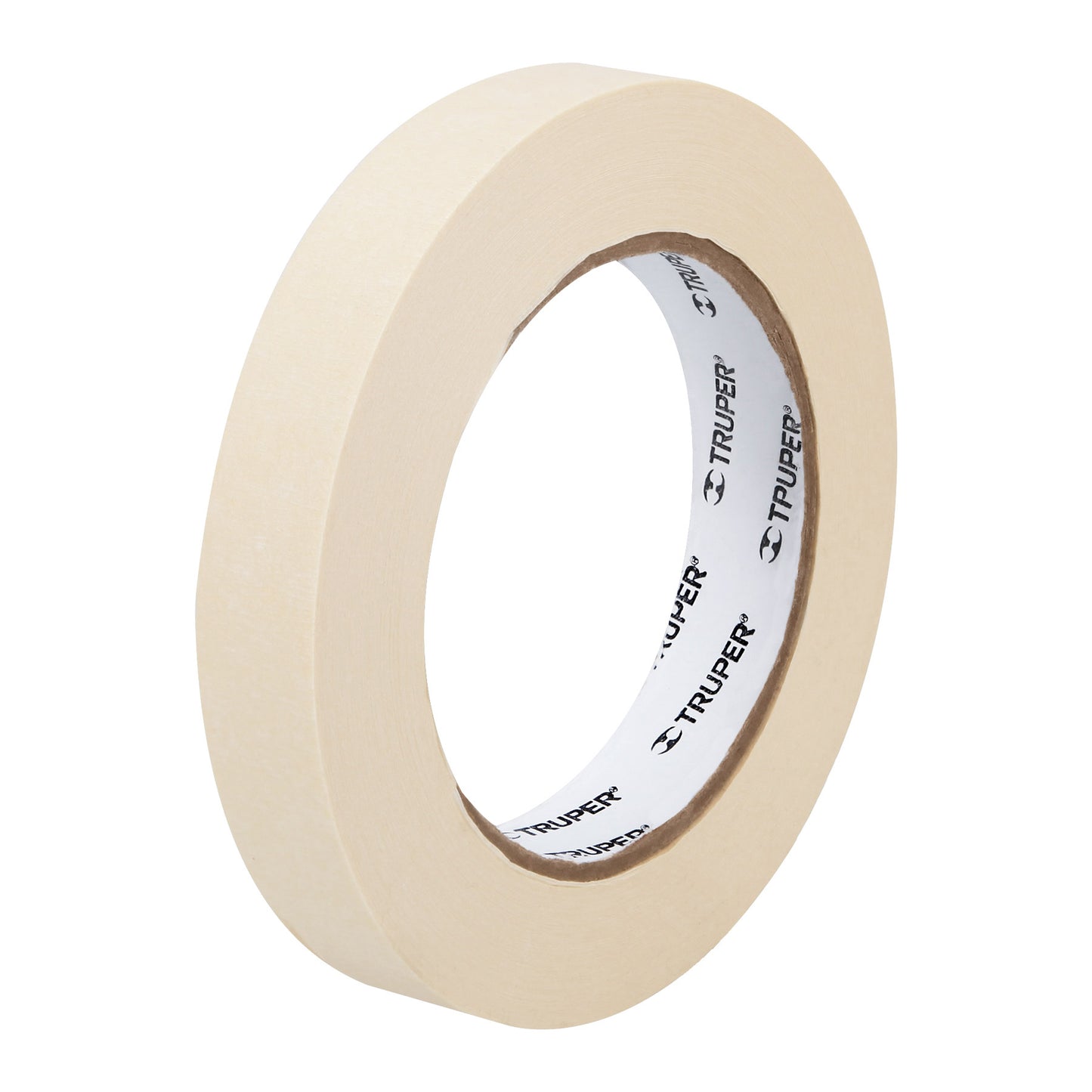 Cinta masking tape de 3/4" x 50 m, Truper 12590 - MSK-3/4 - 18 mm Adhesivo de caucho natural