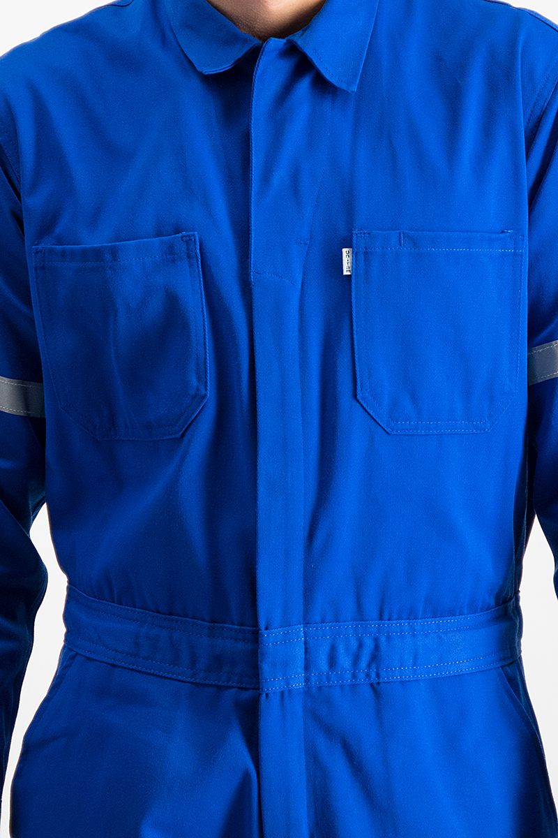 OVEROL GABARDINA CON CINTA REFLEJANTE