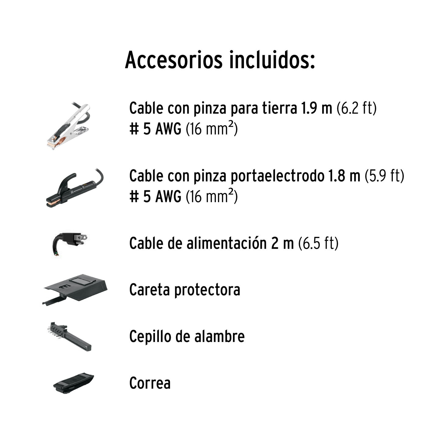 Mini soldadora inversora 130A, bi-voltaje, Serie 300, PRETUL