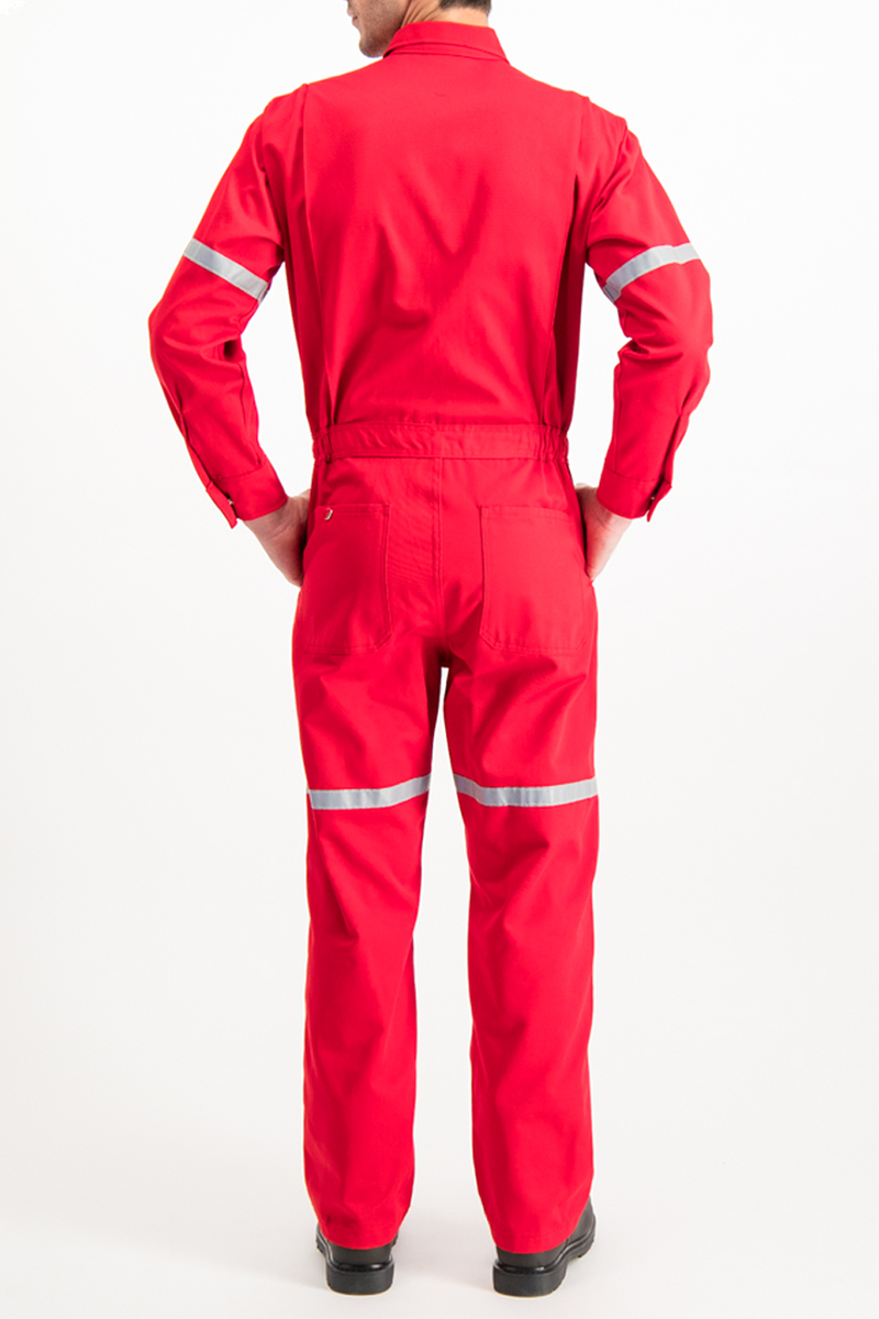 OVEROL GABARDINA CON CINTA REFLEJANTE