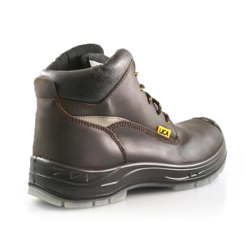 Bota para trabajo con casquillo marca LICA Mod. 107Café