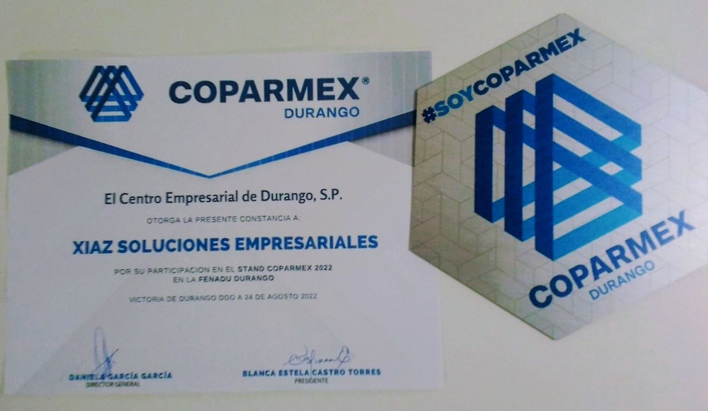 COPARMEX Y XIAZ VER MAS...