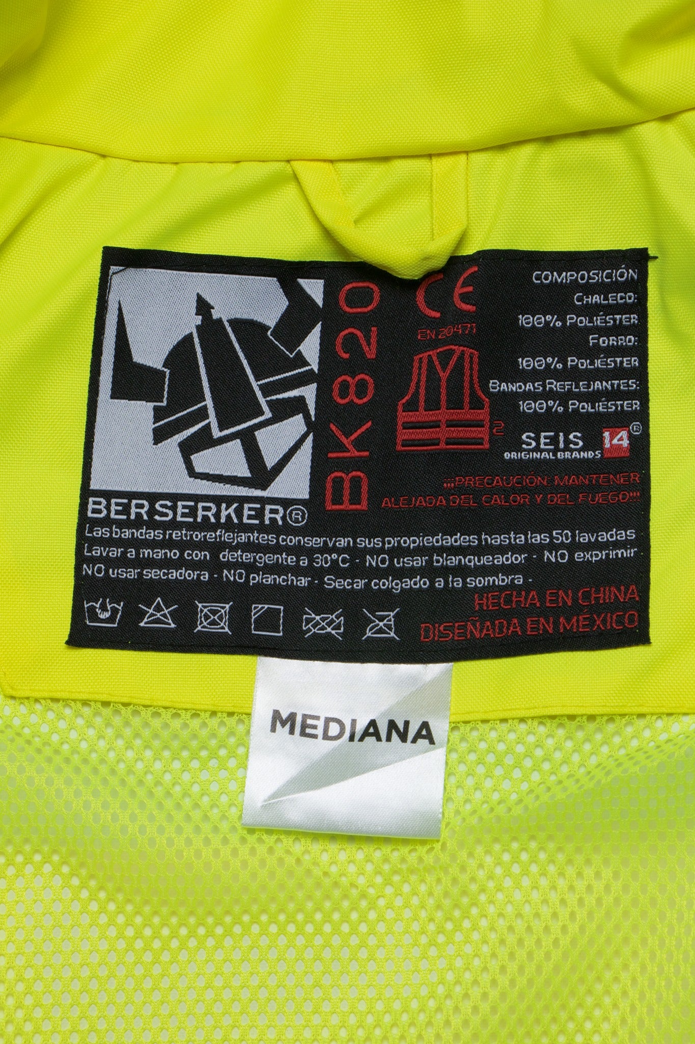 Chaleco Ejecutivo Supervisor Impermeable Seguridad