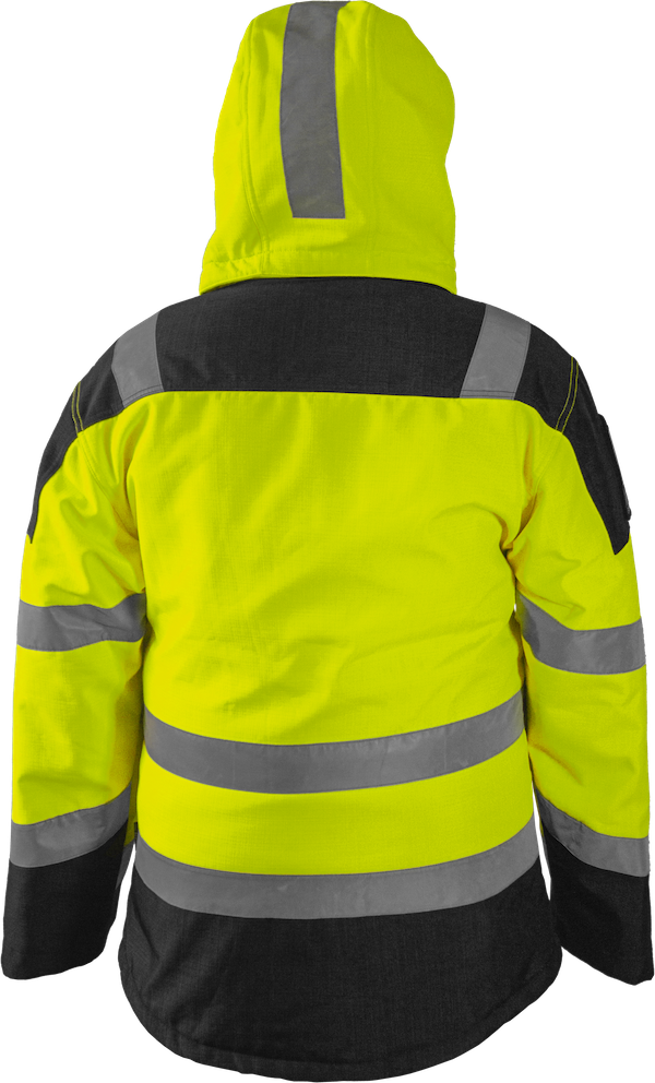 Chamarra Seguridad Polar Alta Visibilidad Reflejante Bk925