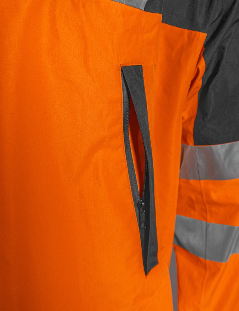 IMPERMEABLE ALTA VISIBILIDAD POLIESTER AUTOEMPACABLE BK650