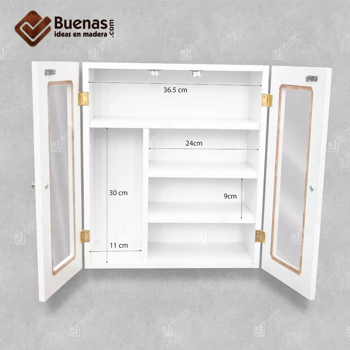 BIM Botiquín Primeros Auxilios Madera 45 CM