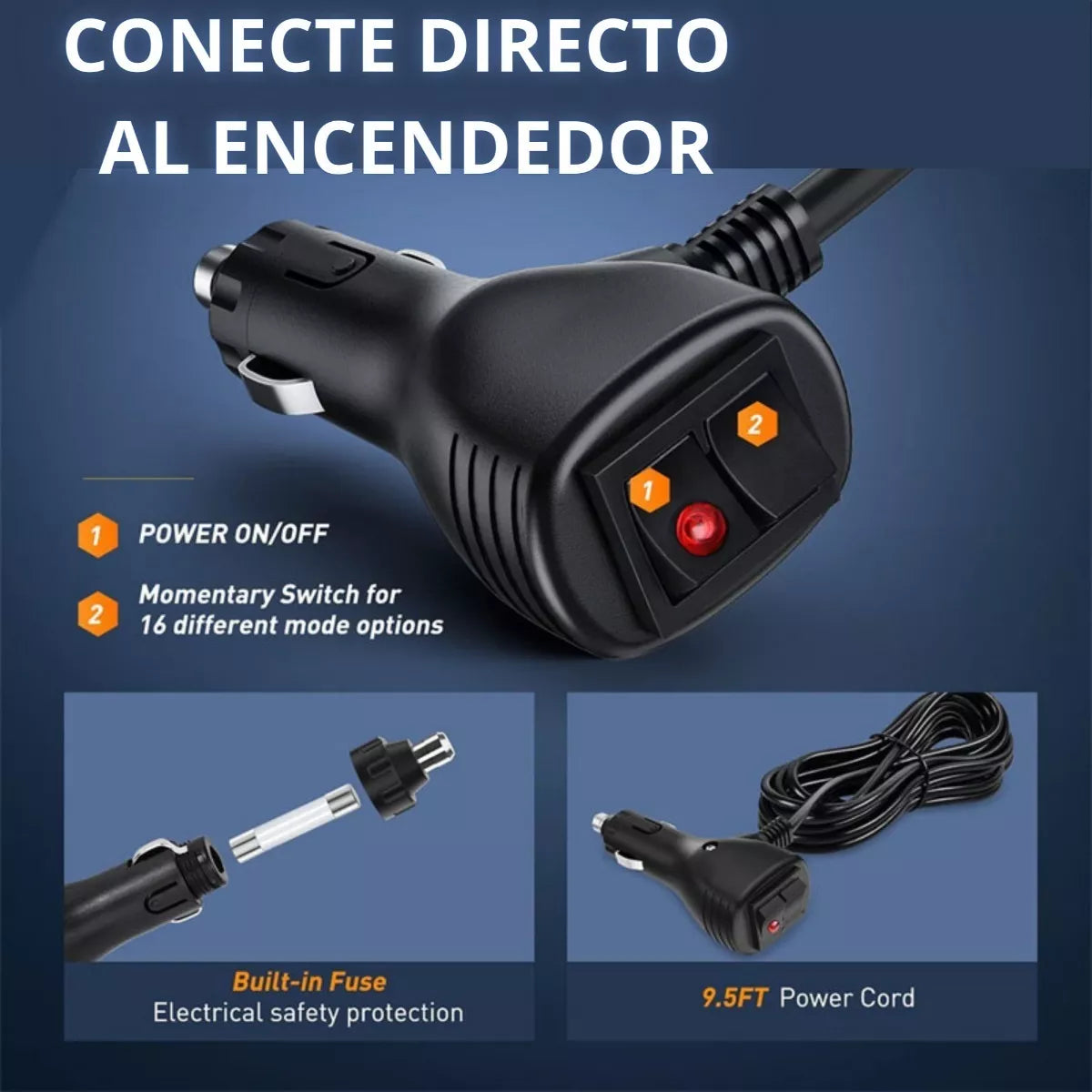 T/patrulla ME TORRETA bicolor CON CONECTOR A TABLERO BLANCO/AMBAR C/imán 3 Bajo pedido