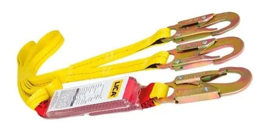 Linea de vida con Amortiguador de impacto con doble brazo Marca LICA