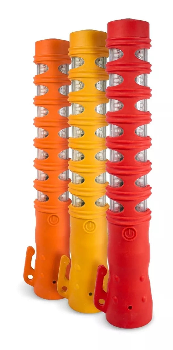 Señalización Vial Torreta Emergencia Recargable Led Imán 10h JACK