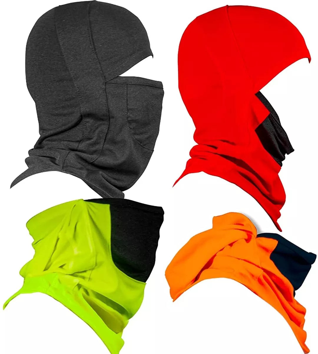 Pasamontañas Balaclava Alta Visibilidad Colores Protección