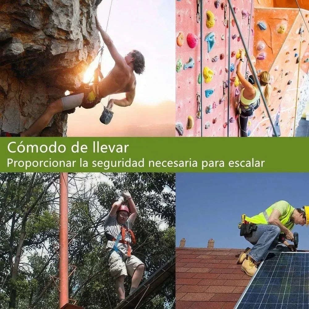 800KG max Adjustable Sit Arnés De Seguridad Para Roca Escalada