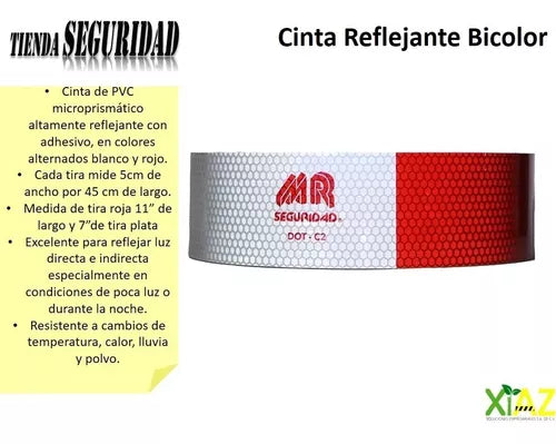 TRAMO DE CINTA REFLEJANTE
