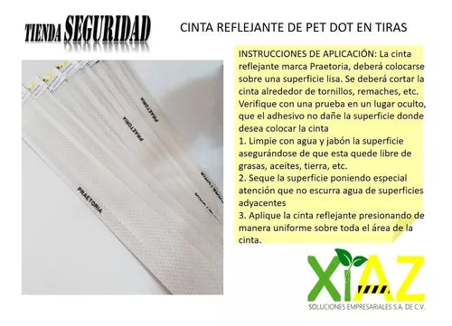 TRAMO DE CINTA REFLEJANTE