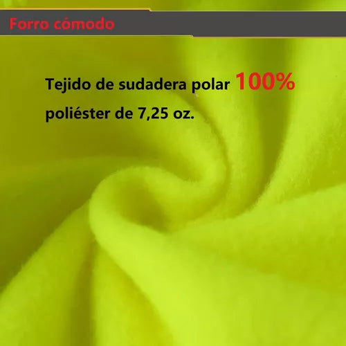 Sudadera Con Capucha Reflexivo Protección De Seguridad Economica