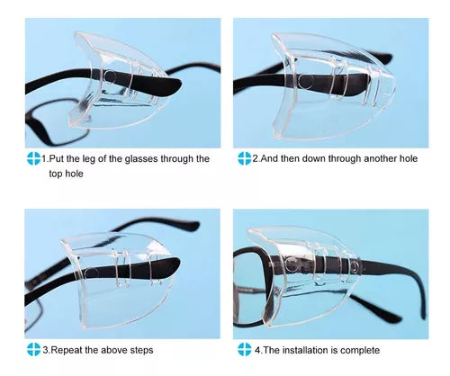 Protectores Antideslizantes Laterales De Gafas De Ojo
