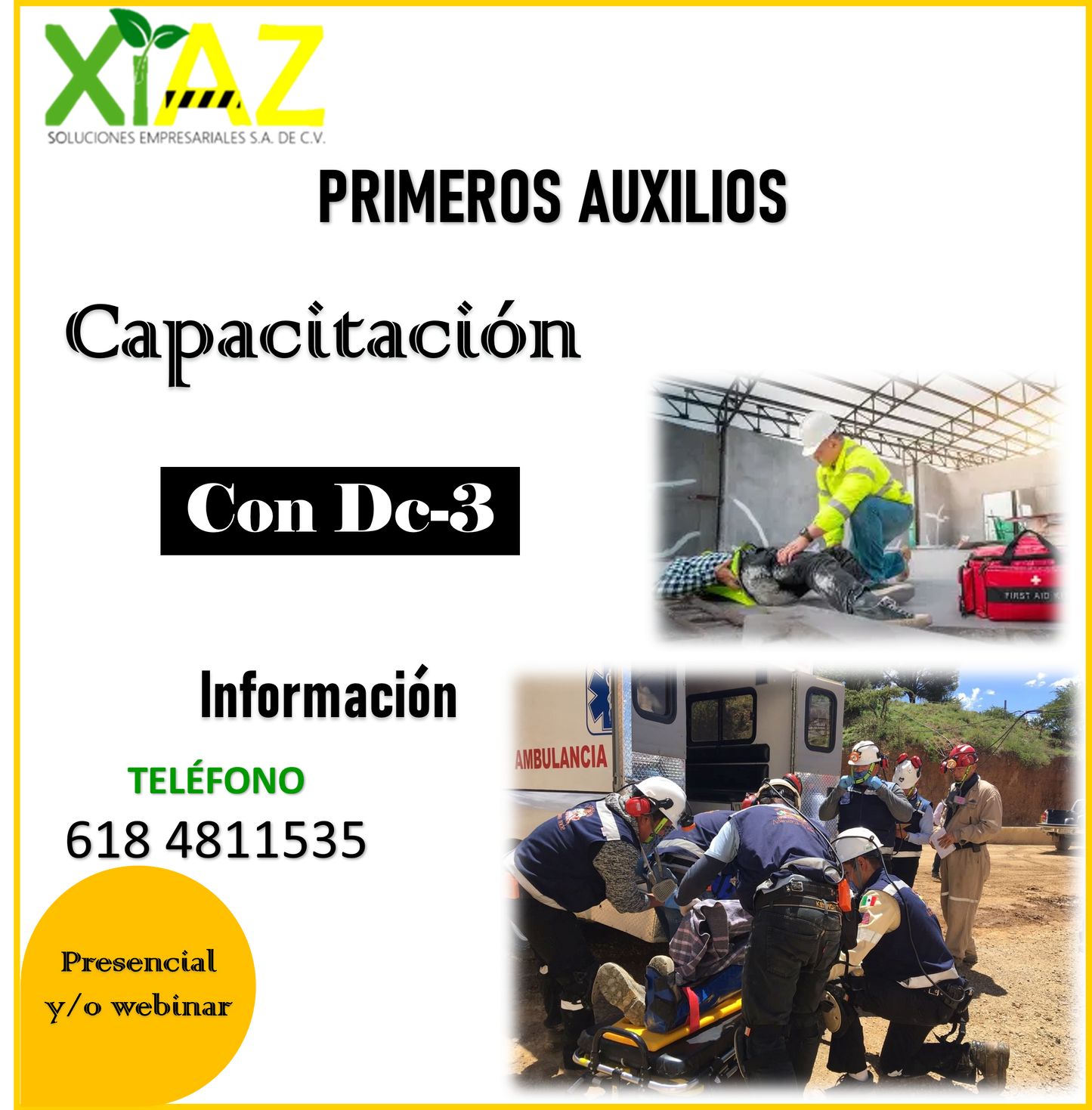 PRIMEROS AUXILIOS