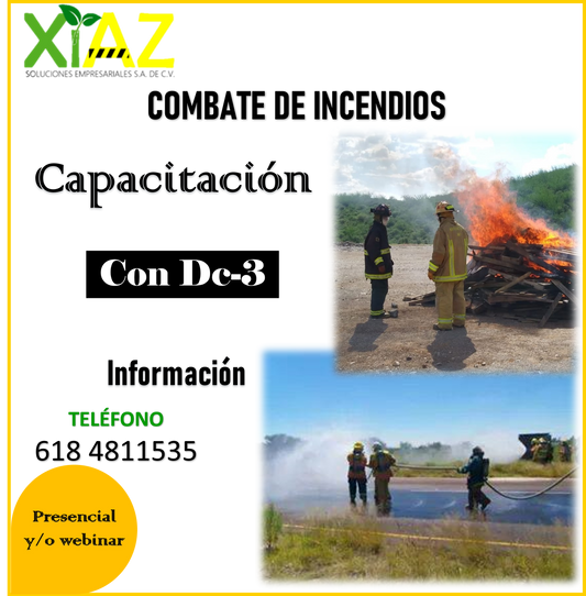 COMBATE DE INCENDIOS