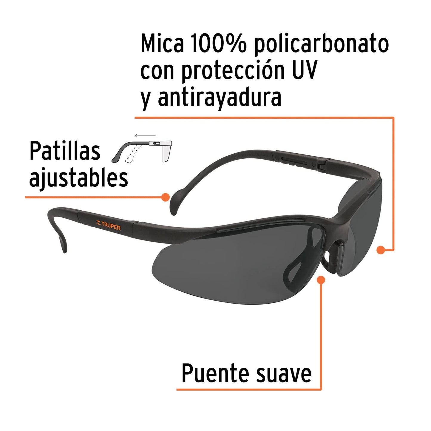 Lentes de seguridad, Truper Vision