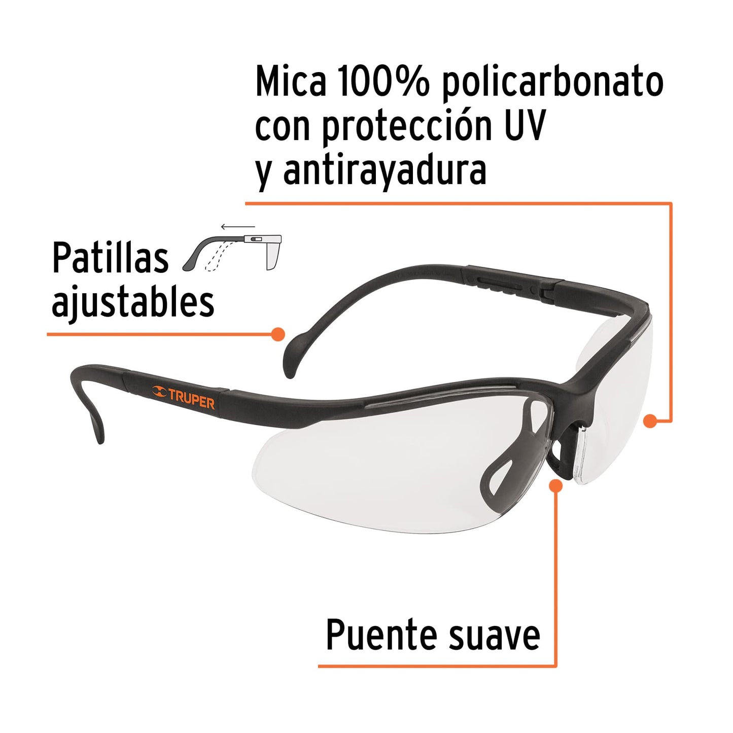Lentes de seguridad, Truper Vision