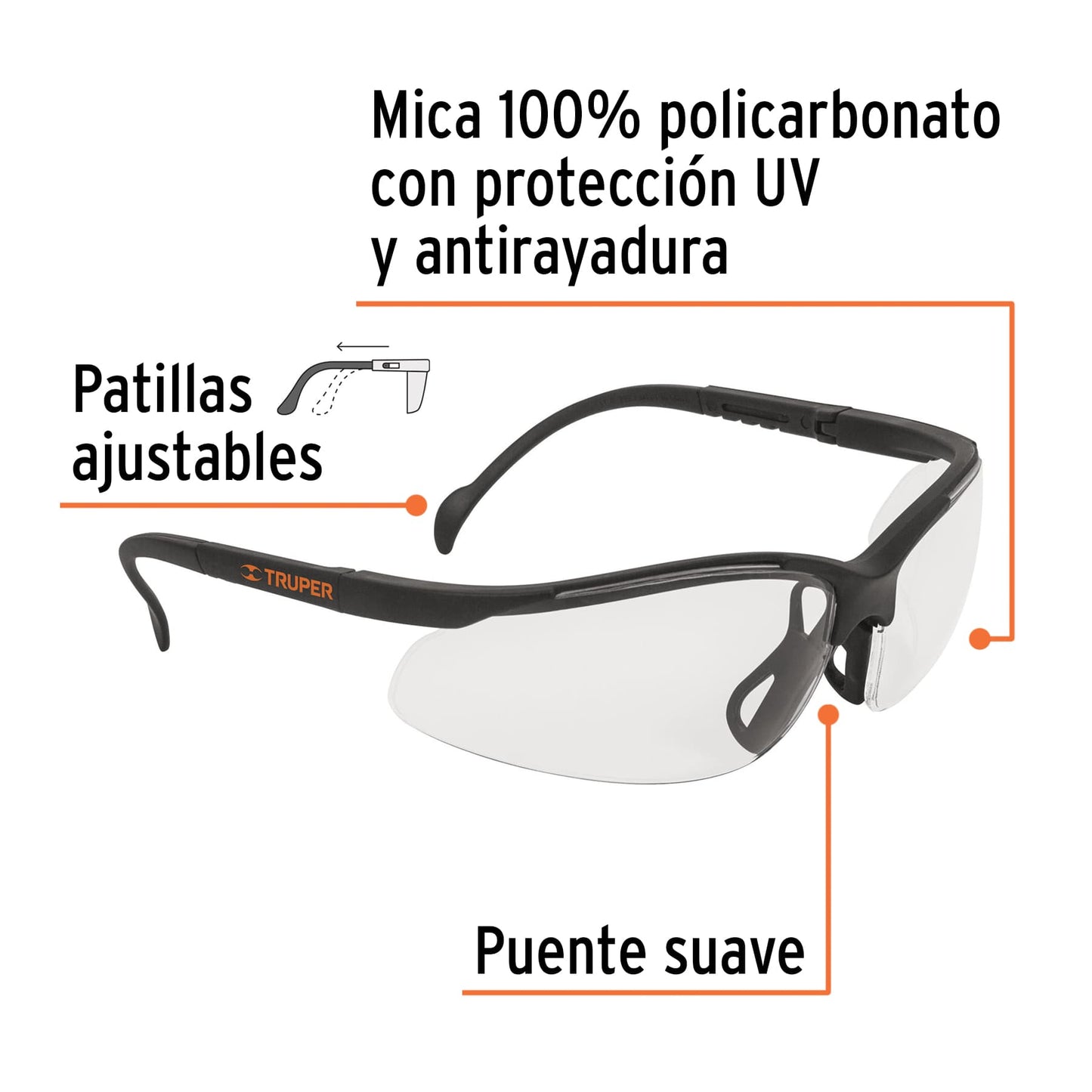 Lentes de seguridad, Truper Vision