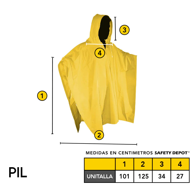 Impermeable Tipo Poncho