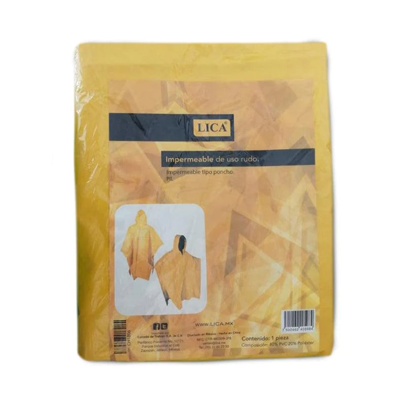 Impermeable Tipo Poncho