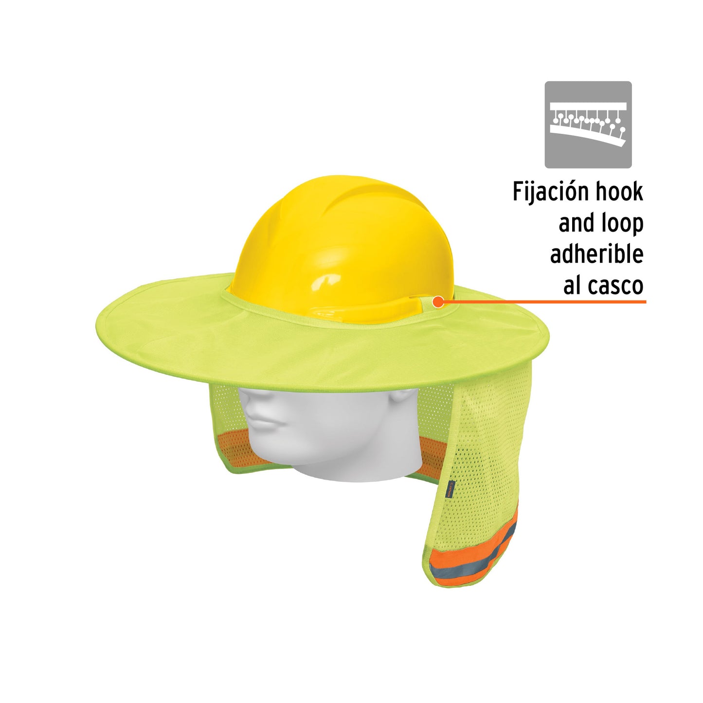 SOMBRILLA PARA CASCO PROTECTOR SOLAR PARA CASCO CON REFLEJANTE