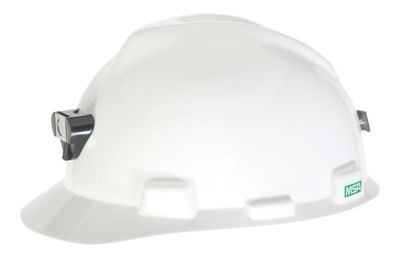 CASCO MSA CON PORTALAMPARAS TIPO CACHUCHA