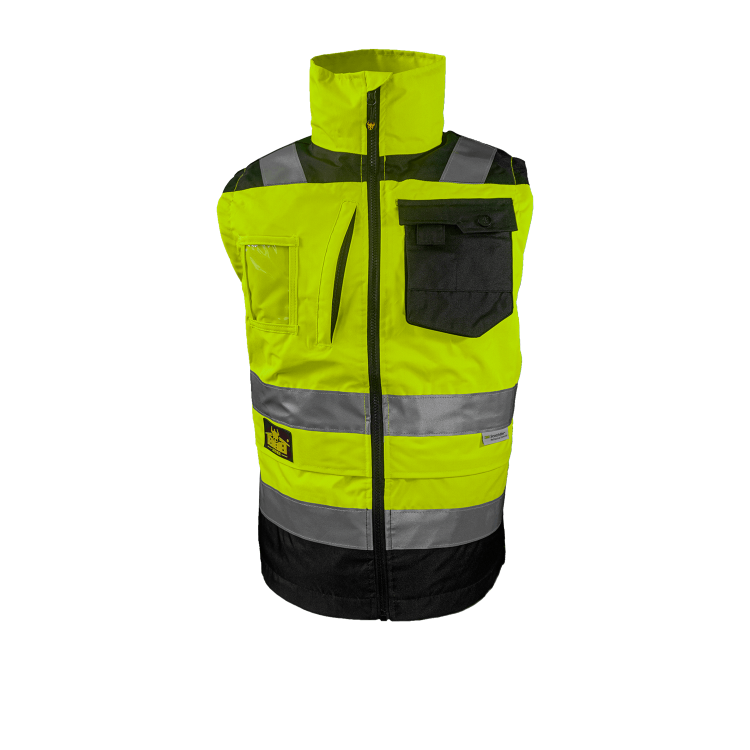 Chaleco Ejecutivo Supervisor Impermeable Seguridad